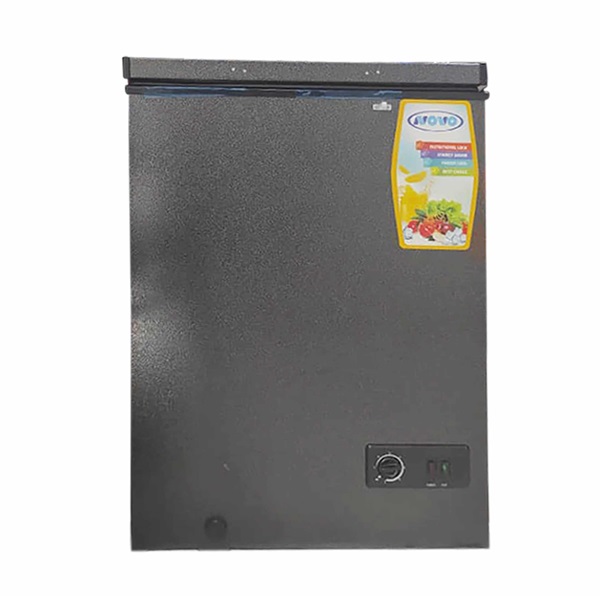 Novo 108L Single Door Chest Freezer - Fast Freeze, Lock & Key