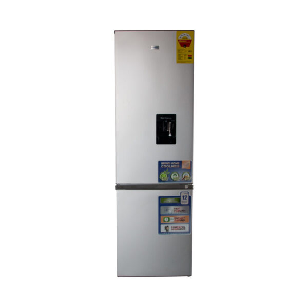 Nasco 268L Double Door Fridge with Water Dispenser