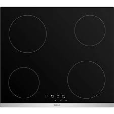 Sigma SBEC-60 60cm 4-Burner Built-In Electric Hob - Mirror Glass, Touch Control, Schott Ceran, 7.2kW