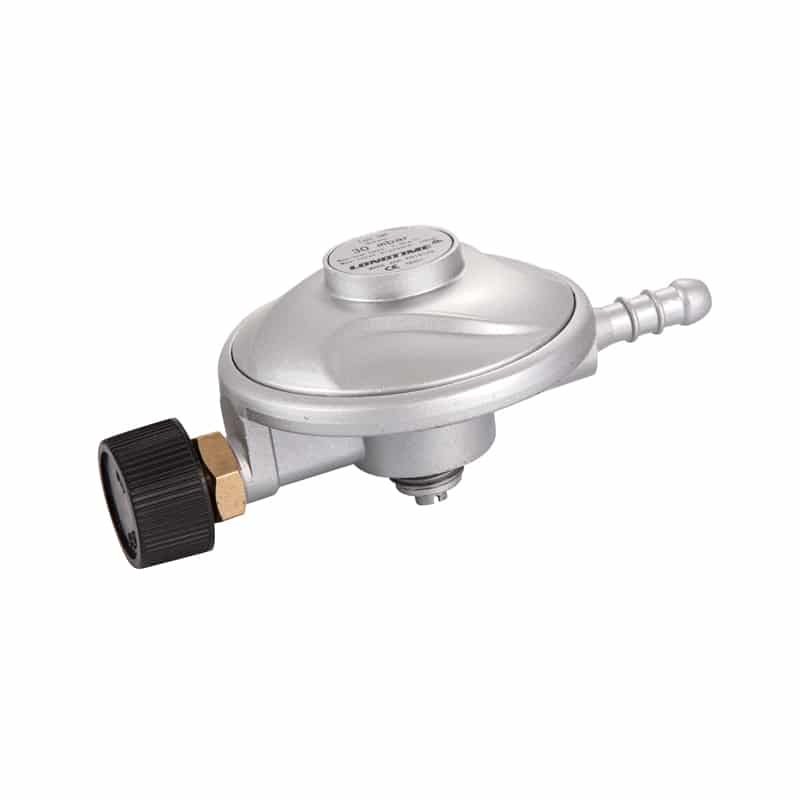 Supax Premium Camping Gas Regulator - Low Pressure, EN16129 Certified