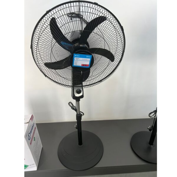 Sigma SGSF-18 18" 60W Standing Fan - 3-Speed, 5 SS Blades, 110V, Height Adjustable