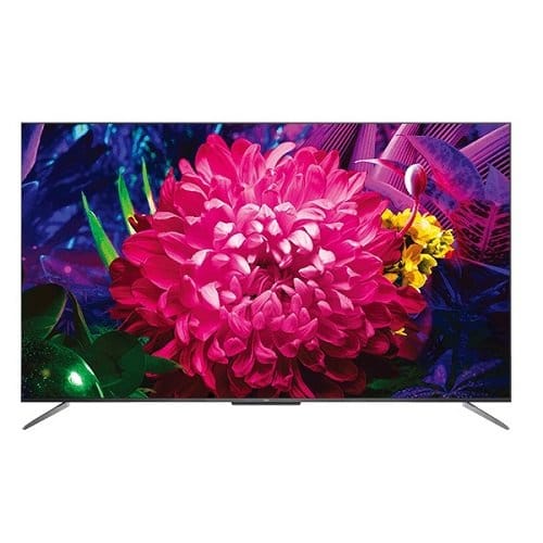 TCL 55" C645 Smart 4K QLED TV - Curved Design, Wide Color Gamut