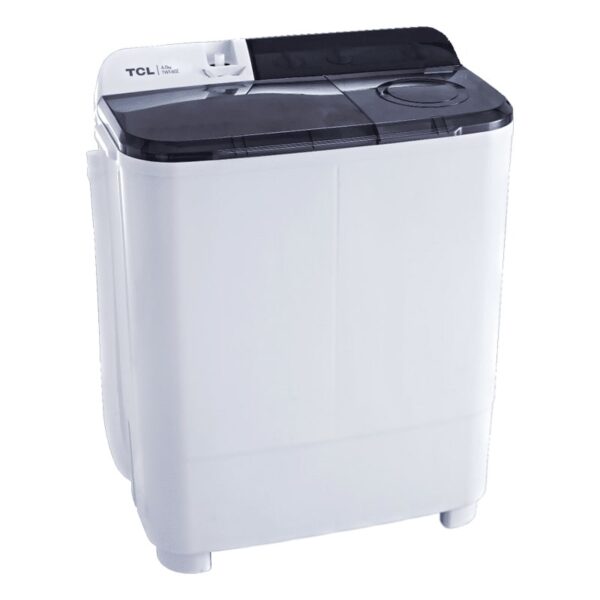 TCL 7kg Twin Tub Washing Machine – Semi-Auto with CIM Motor & LED Display