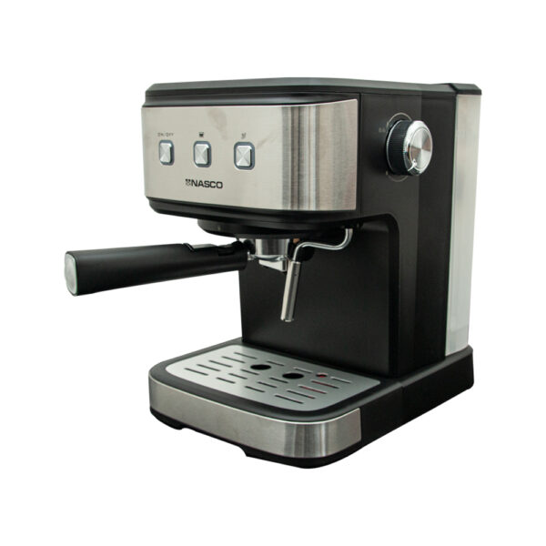 Nasco NAS-CM850GS 1.5L Espresso Coffee Maker – Stainless Steel