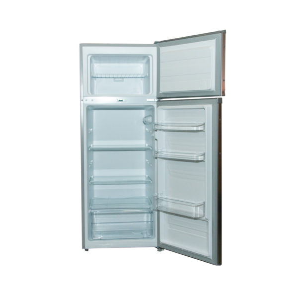 Nasco 207L Double Door Top Freezer Refrigerator - Family Size, Efficient