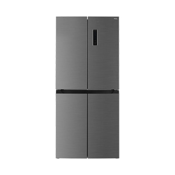 TCL 520L Side-by-Side Refrigerator - Frost Free, Double Cooling, LED Display