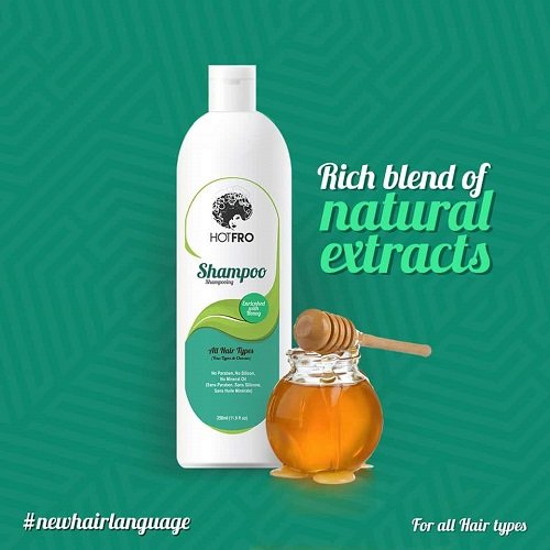 Durigo Hotfro Honey Shampoo for Moisturizing Cleansing