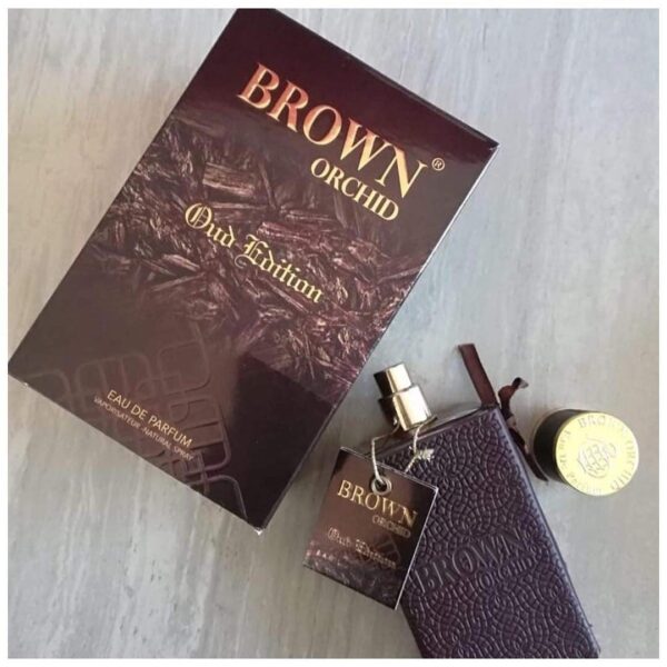 Fragrance World Brown Orchid Oud Edition for Men - 80ml, Luxurious Oud