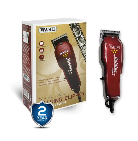 WAHL 5-Star Balding Corded Clipper - Professional, Electromagnetic Motor
