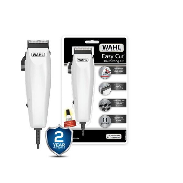 Wahl Easy Cut Clipper Kit – 10 Guide Combs & Adjustable Taper Lever