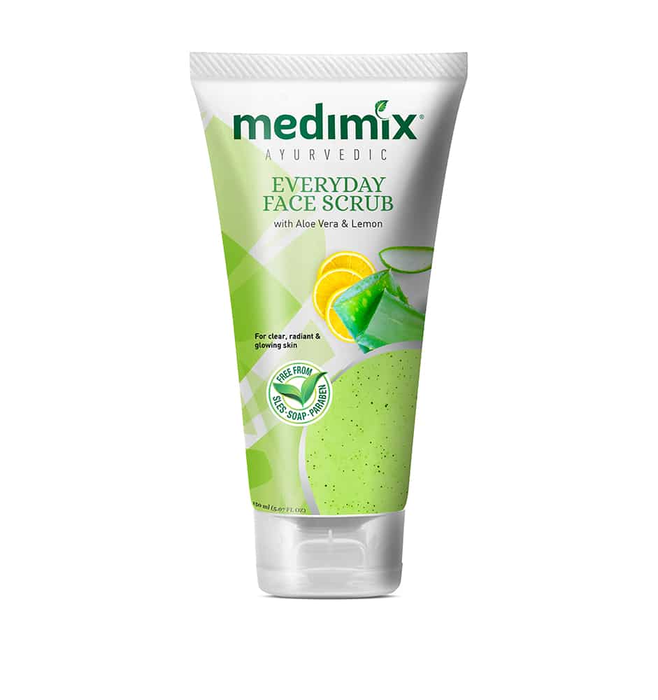 Medimix Ayurvedic Everyday Scrub – 150ml with Aloe & Lemon
