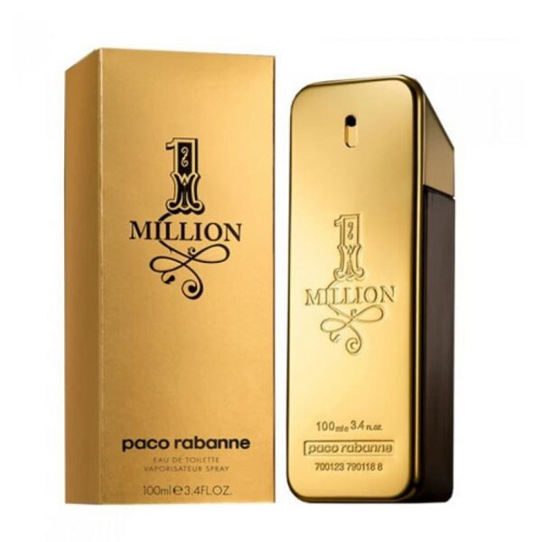 Paco Rabanne 1 Million Eau de Toilette - 100ml, Spicy Amber