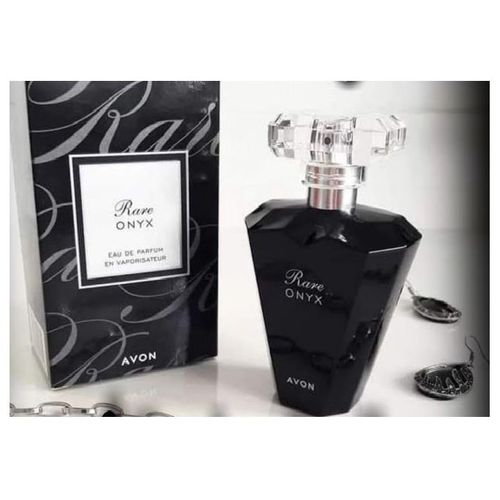 Avon Rare Onyx Eau de Parfum - Floral Amber Fragrance, 50ml