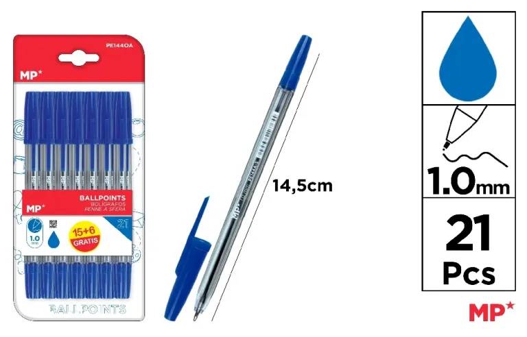 Ballpoint Pen 1.0 mm – Smooth and Reliable Writing