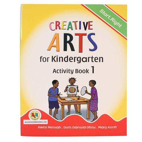Start Right Creative Arts Activity Book for KG 1 – Fun Learning Through Drawing, Coloring & Creativity