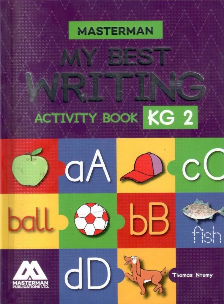 Masterman: My Best Writing Activity Book for Kindergarten 2