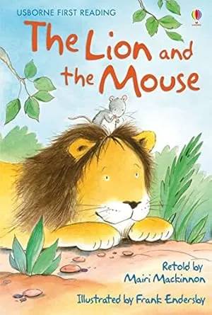 The Lion and the Mouse (Usborne First Reading: Level 1) – Classic Aesop's Fable for Beginner Readers