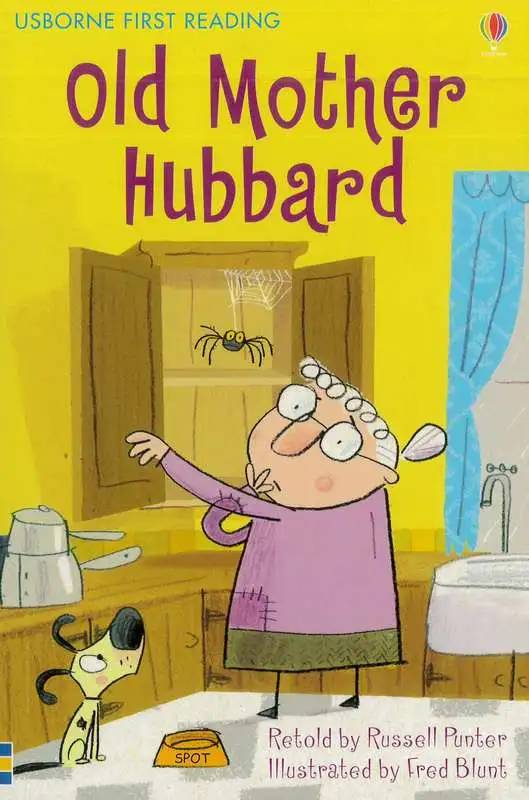 Usborne First Reading: Old Mother Hubbard Level 2