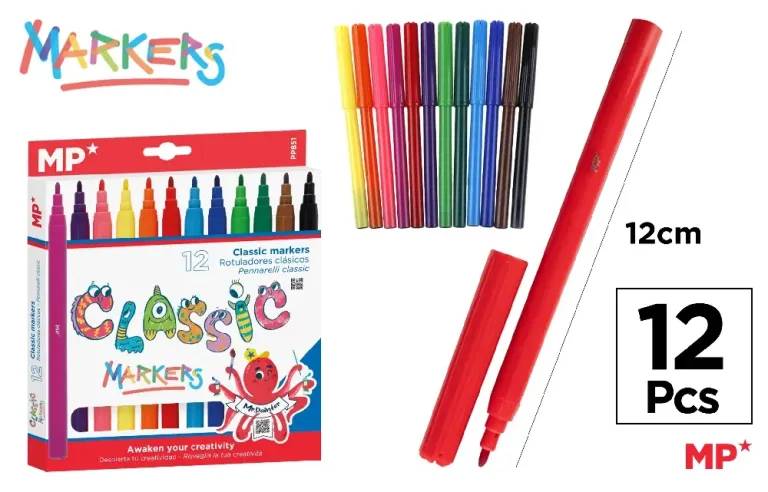 MP Felt Pens – Vibrant Colors for Creative Fun