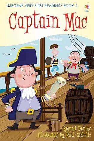 Usborne Early Reader Book: Captain Mac – Rhyming Story for Kids Learning to Read