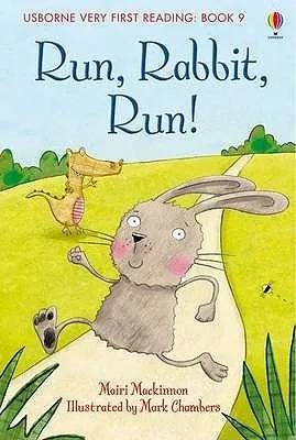 Usborne Early Reader Book: Run, Rabbit, Run! – Interactive Reading Story for Beginner Readers