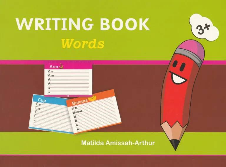 Winmat Writing Book – Words for Children Ages 3 and Up