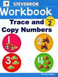 Stevebrob: Trace and Copy Numbers – Nursery 2 – Early Childhood Number Writing Workbook
