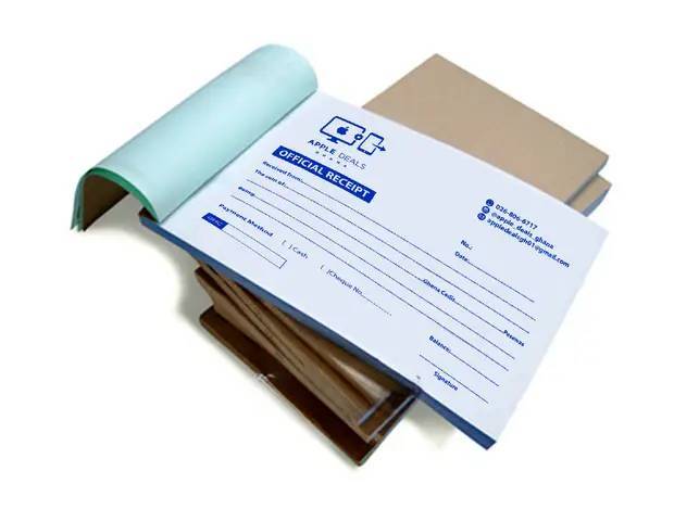 Print Receipt and Invoice Books – Essential Business Record-Keeping Tools