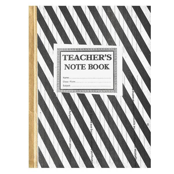 Teachers Note Book – 4-Line Ruled Notebook for Classroom Planning and Records