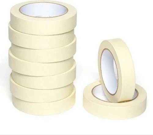 White Masking Tape – Versatile Adhesive for Home, School, and Professional Use