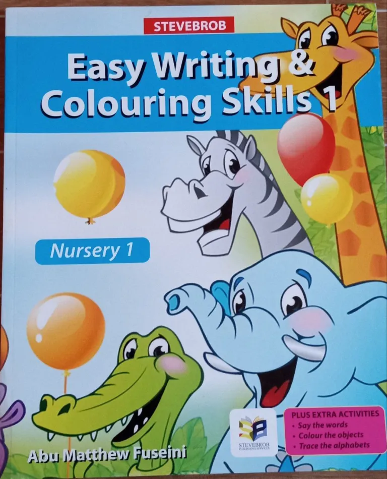 Stevebrob Easy Writing & Coloring Skills (Nursery 1)