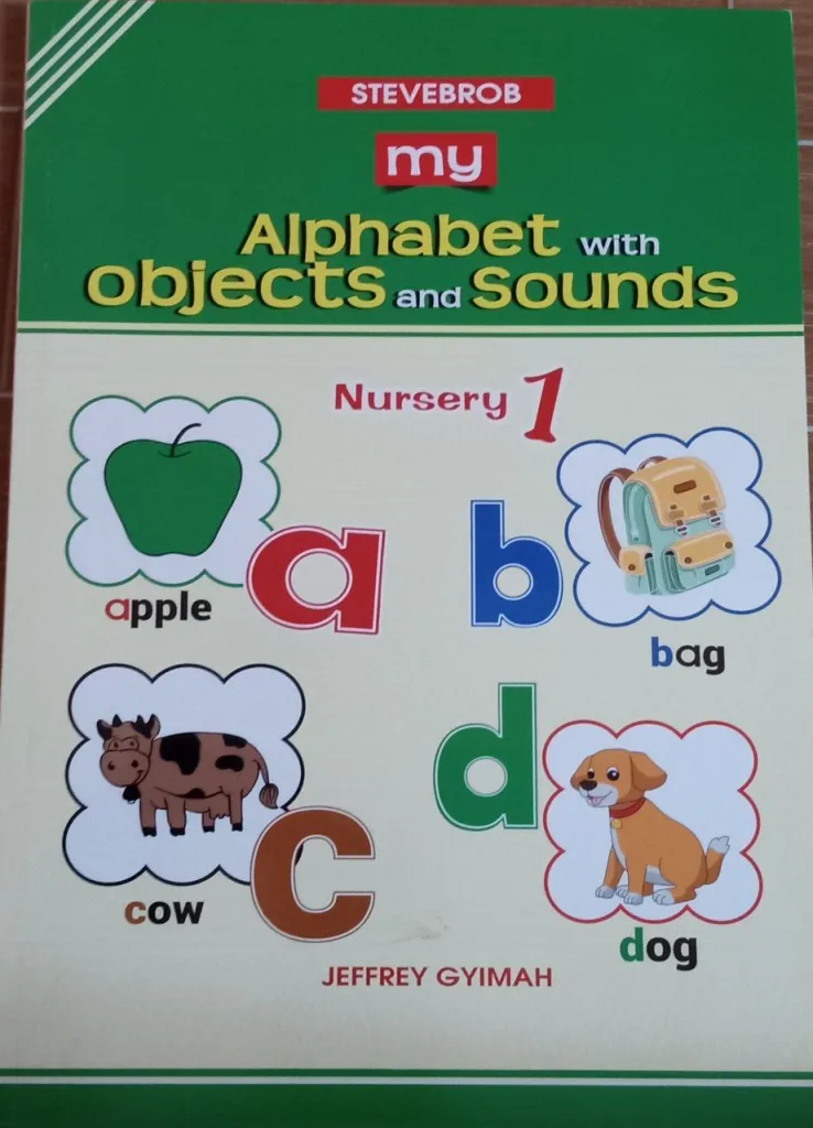 Stevebrob Alphabets With Object & Sounds (Nursery 1) – Early Literacy Workbook