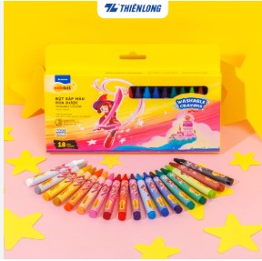Colokit Washable Crayons for Kids Art and School Projects