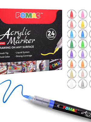 Acrylic Paint Markers Set – Durable Art Pens for Ghanaian School Crafts