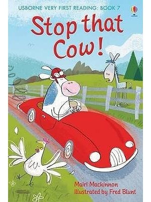 Stop That Cow Usborne Very First Reading Book 7 – Farm Chaos for Ghanaian Preschool