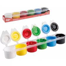 MP Postal Colors 12-Color Set – Poster Paint for Ghanaian School Art