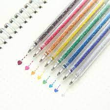 Glitter Gel Pens 12-Color Set – Sparkly Writing for Ghanaian Creative Kids