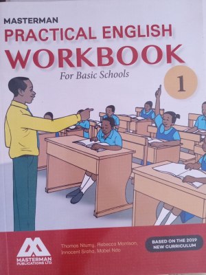 Masterman Practical English Workbook 1 – Language Practice for Ghana Basic 1