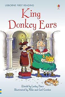 Usborne First Reading King Donkey Ears – Secret Story for Ghanaian Kids