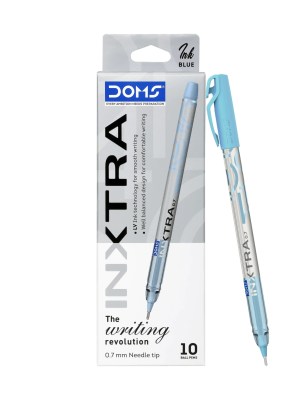 Doms Inxtra Blue Ball Pen – Everyday Writing Pen for Ghanaian Students