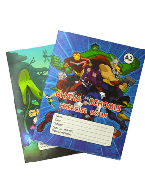 Exercise Book A2 120 Pages – Medium Ruled for Ghanaian Primary & JHS