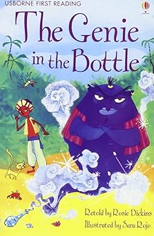 Genie in the Bottle Usborne First Reading Level 2 – Magic Wish for Ghanaian Kids