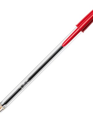 BIC Ballpoint Pen Medium Point Red – Exam Marking for Ghanaian Teachers