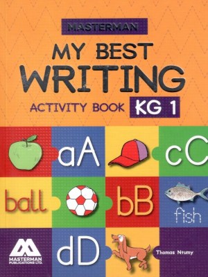 Masterman My Best Writing Activity Book Kindergarten 1 – Handwriting for Ghanaian KG