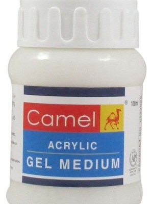 Camel Acrylic Gel Medium 200ml – Extender for Ghanaian Painting