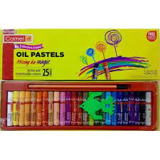 Camel Oil Pastels 50 Shades – Professional Set for Ghanaian SHS Art
