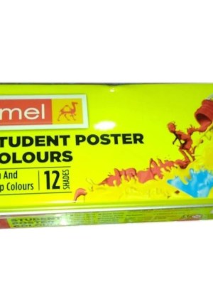 Camel Poster Colors 12x10ml – Opaque Paint for Ghanaian School Posters