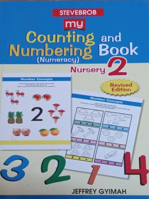 Stevebrob Counting & Numbering Book (Nursery 2) – Advanced Counting for Ghanaian Preschool