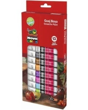 Nova Colors Gouache Paint Set – Opaque Colors for Ghanaian School Art