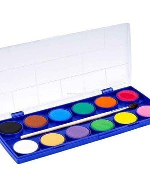 Nova Color Watercolour 12-Color Set – Portable Paint for Ghanaian School Art